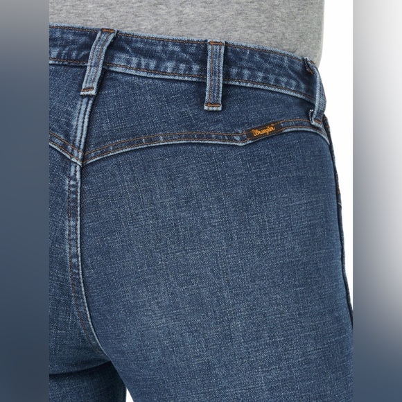 WRANGLER WOMEN'S RETRO MEDIUM WASH HIGH RISE FLARE JEANS 11MPFJW Size 30x34 - Picture 9 of 16